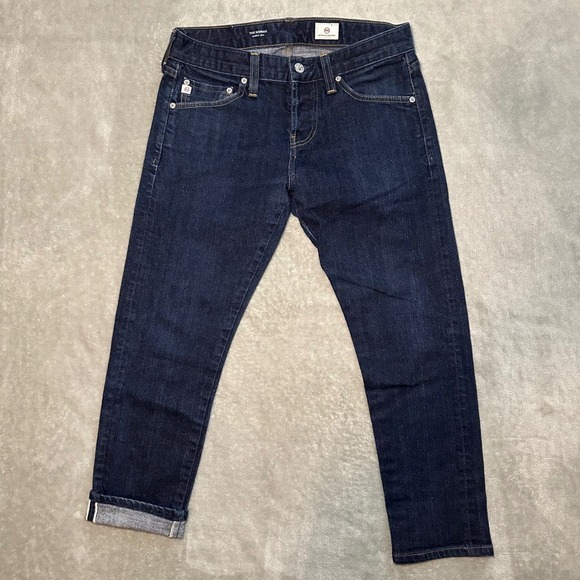 Ag Adriano Goldschmied Other - AG Adriano Goldschmied Selvage Jeans 30x24‎ The Nomad Straight Button Fly Denim